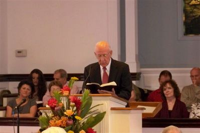 Rev. Charles Bullock's message "Broken & Spilled Out"
